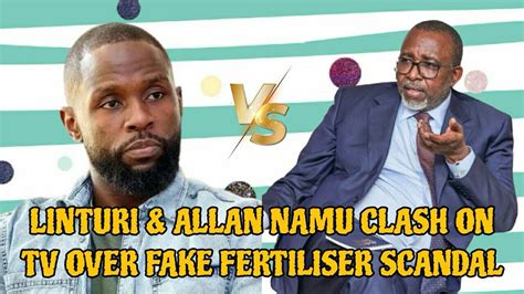 tumatae pa scandal|Agriculture CS Linturi, John.